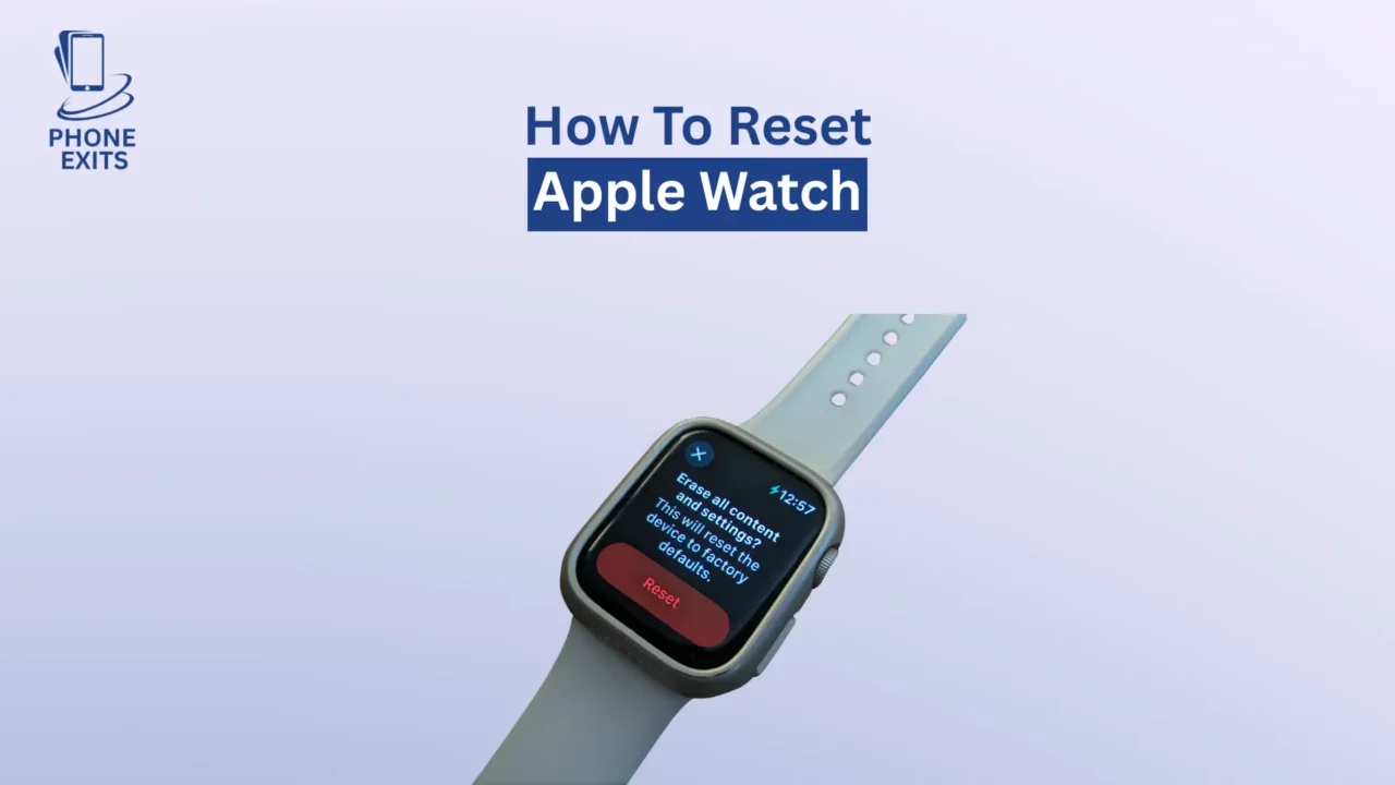 how to reset apple watch