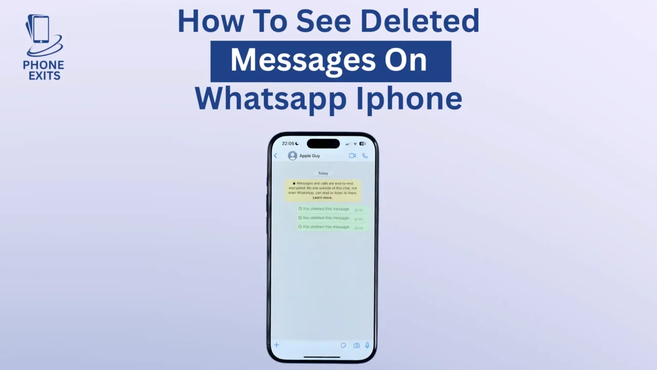 how to see deleted messages on whatsapp iphone
