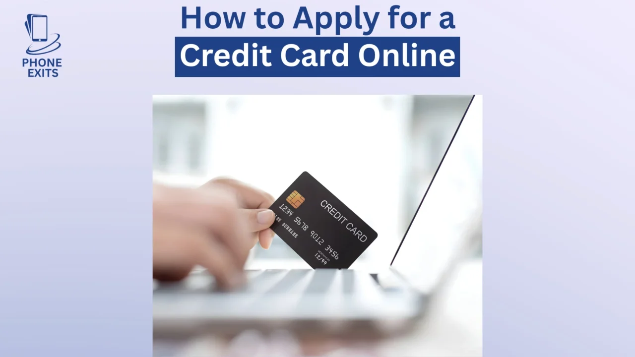 apply for a credit card online