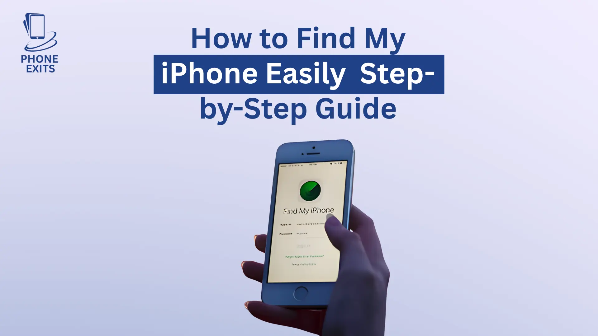 how to find my iphone