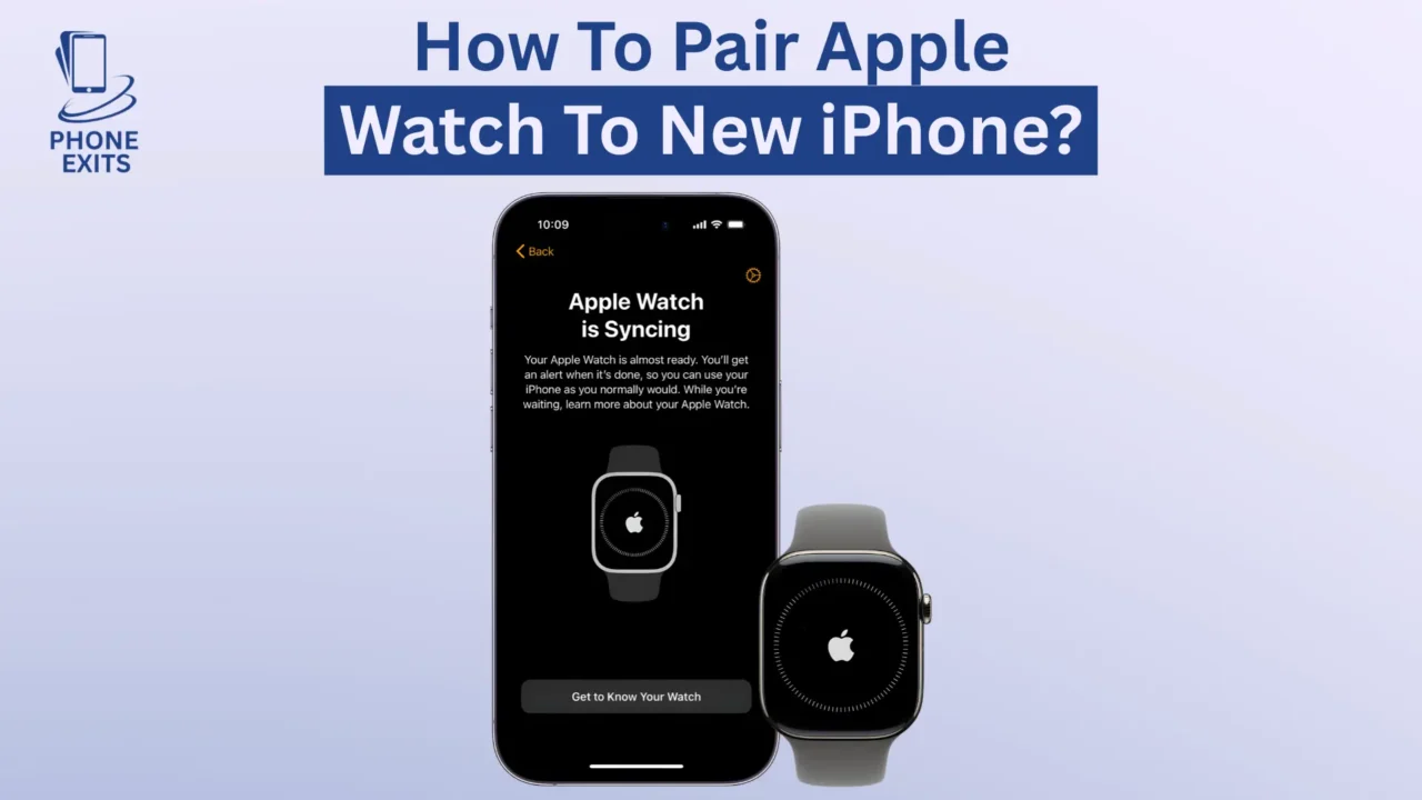 how to pair apple watch to new iphone