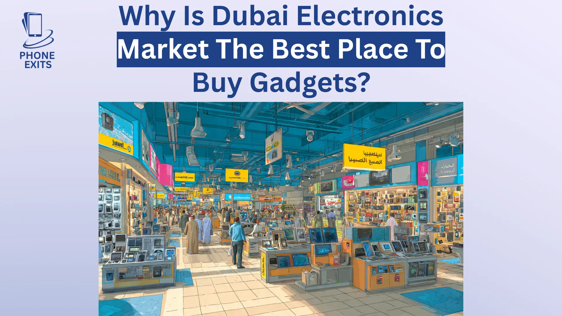 dubai electronics market