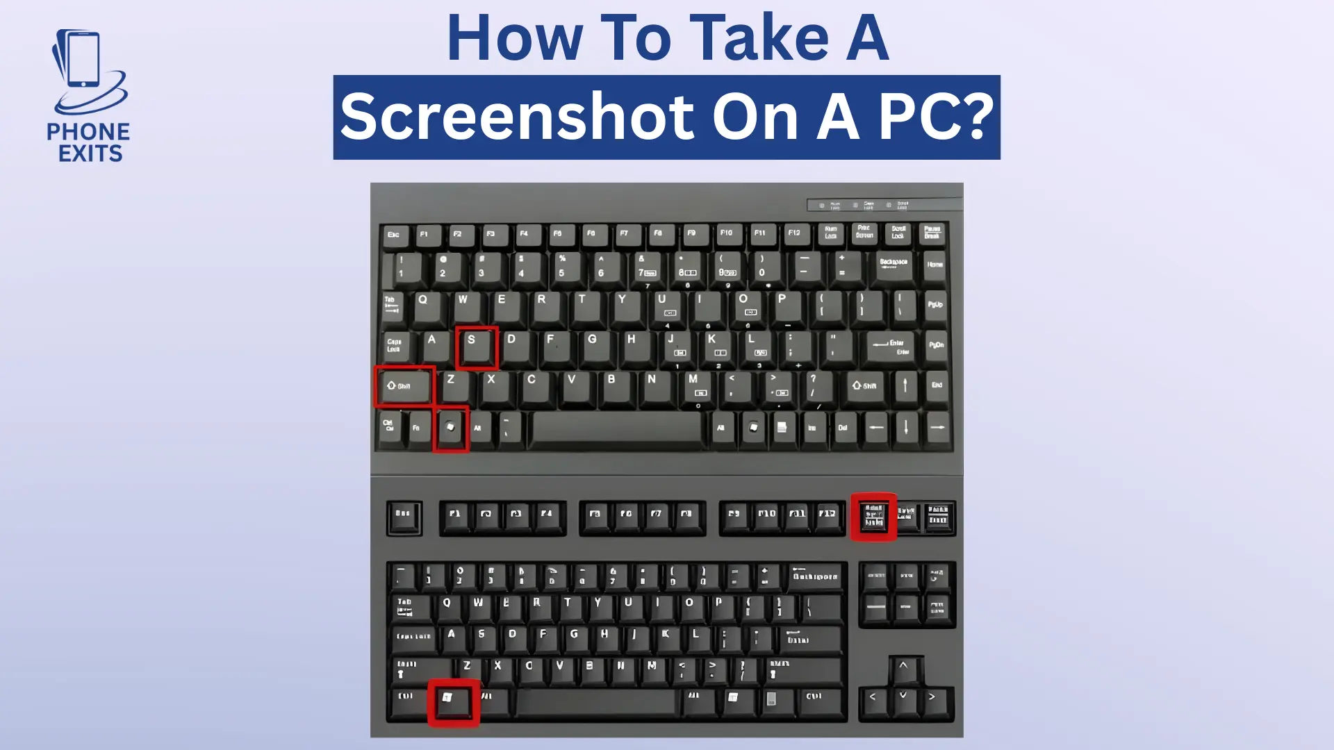 how to take a screenshot on a pc